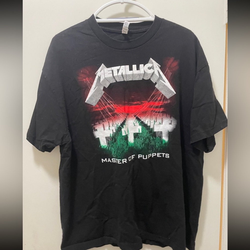 Metallica Master of Puppets Black T-Shirt